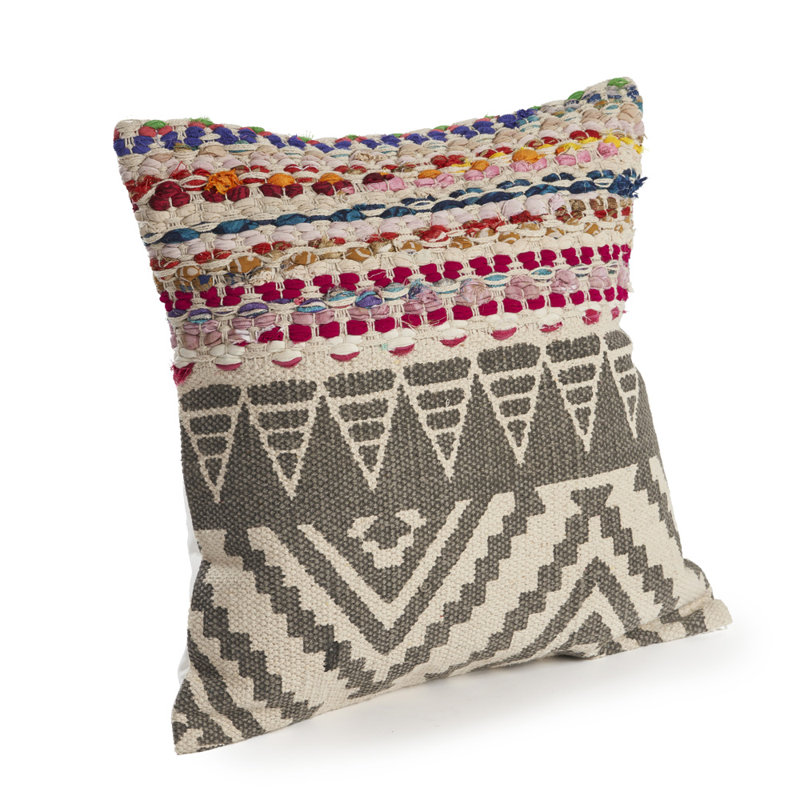 Coussin en coton, Polyester, H 18 po x l 18 po