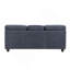 Mobilier de salon contemporain en bois et chenille-489183101