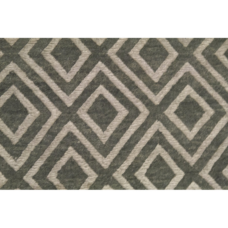 Tapis bleu clair et doré de haute qualité noué à la main