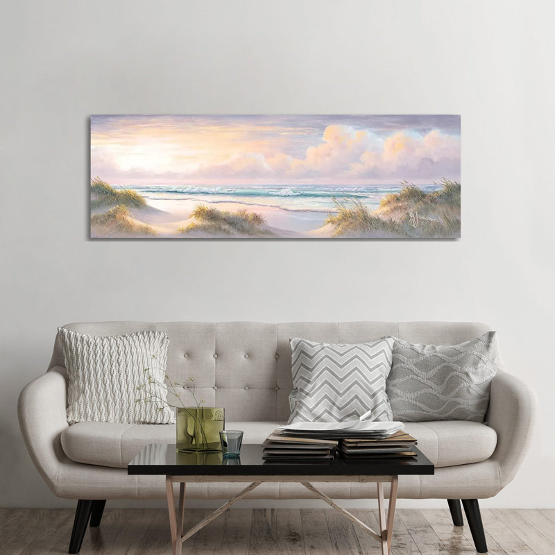 Paysage marin II, H 24 po x l 72 po x P 1,5 po