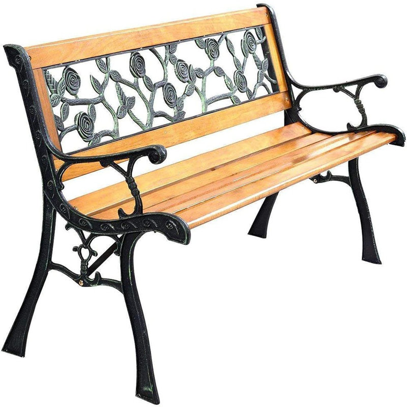 Dégagement de bancs de mobilier de jardin en métal pour banc de parc