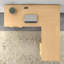 Bureau de direction Paelynn en forme de L-819606548