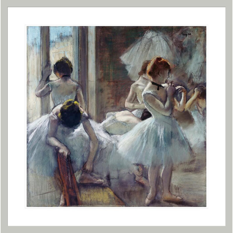 Groupe de danseuses par Edgar Degas, H 33,67 po x l 33,5 po
