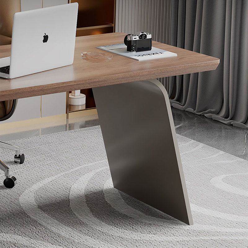 Bureau moderne en ardoise, H 29,5 po x l 70,9 po x P 27,6 po