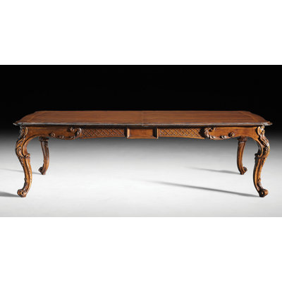 Walnut 48" Self-Storing Leaf Solid Wood Dining Table