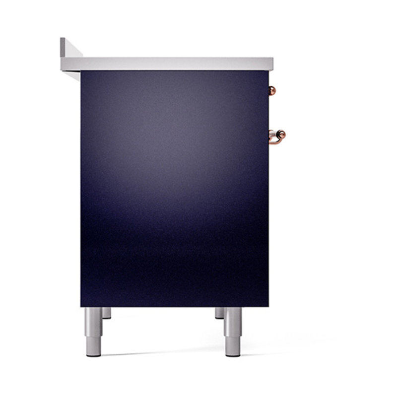 ILVE Nostalgie II Noblesse 40 in Induction Range, Midnight Blue/Copper
