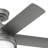 44" Squall 5 - Blade Indoor Outdoor WeatherMax LED Standard Ceiling Fan With Light Kit Included