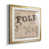 Gold Framed Paper selected