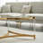 Niomi Glass Top Coffee Table