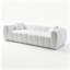 Canapé compressé Marshmallow Cloud, 261 cm (102,7 po) avec 2 coussins, revêtement bouclé doux, aucun assemblage requis, pour salon, chambre, appartement-851014880