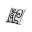 Bortola Abstract Square Euro Pillow Cover-2083393274