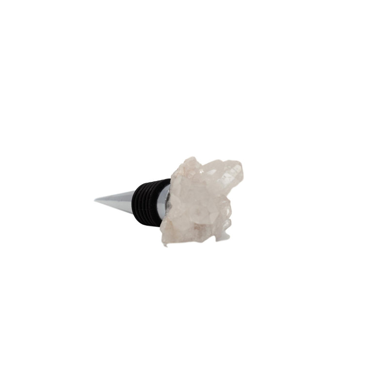 Devoe Stone Bottle Stopper, Quartz