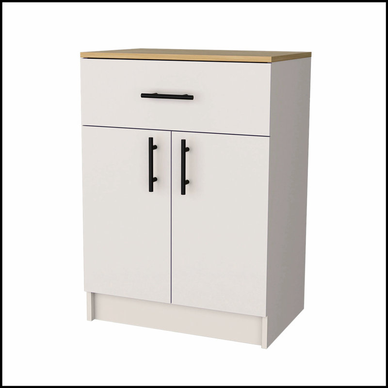 Garde-manger à 2 portes avec 1 tiroir et rangement spacieux pour les cuisines modernes