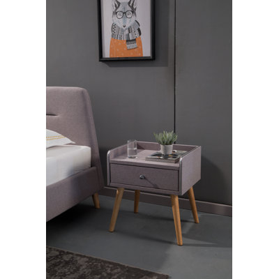 Cargile 1 Drawer Nightstand