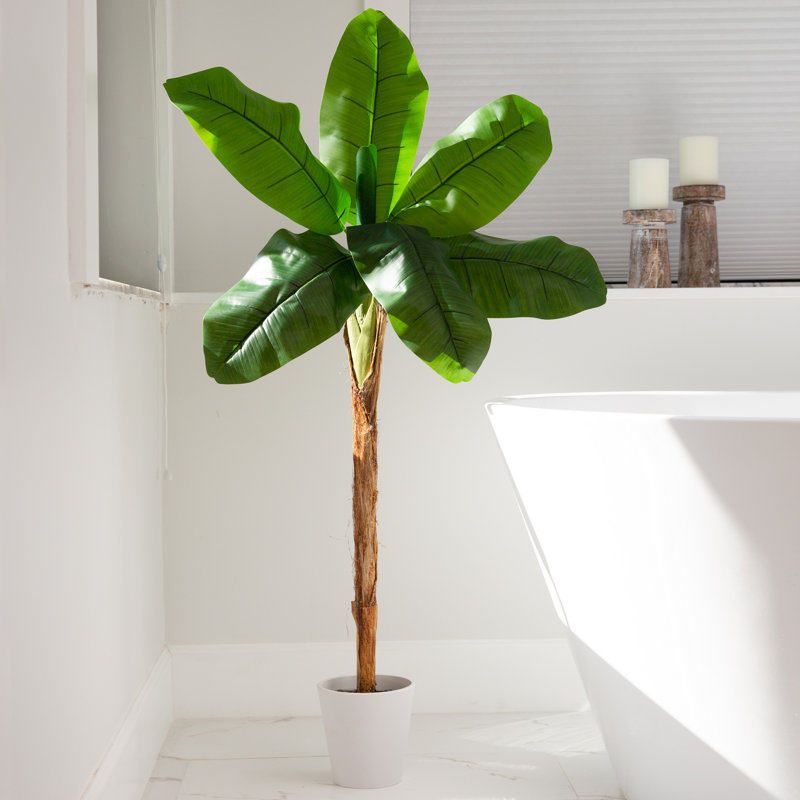 Vasquez 48'' Faux Foliage Tree in Planter