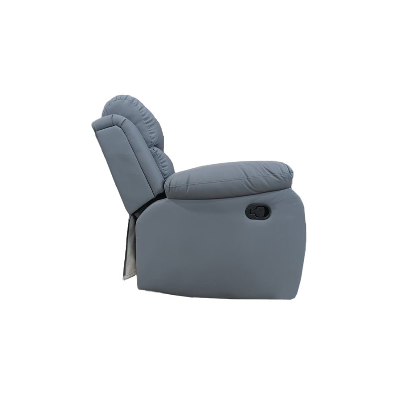Sybley 88cm Wide Swivel Standard Recliner, Grey