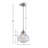 Elm Bell-Shaped Glass Material Pendant