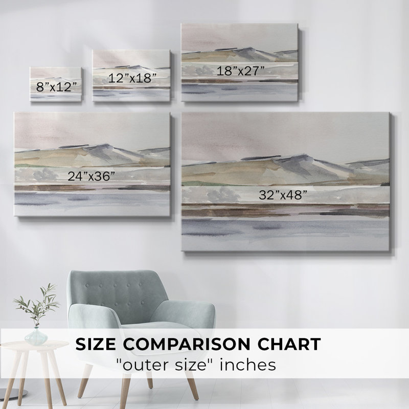 Vallée d'automne, toile tendue I-Gallery, H 12 po x l 18 po