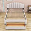 Lit plateforme tapissier avec tiroir Luceile-2146638072