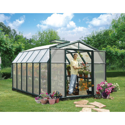 Rion Hobby Gardener 8 Ft W x 12 Ft D Greenhouse