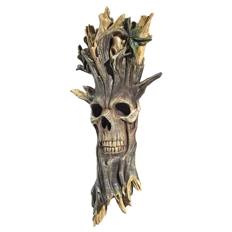 Décoration murale visages dans les arbres