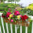 Broderik Wood Railing Planter