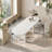 White Oval Solid Wood Dining Table-859002059