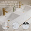 Meuble-lavabo mural avec lavabo, armoire de rangement flottante avec comptoir et tiroirs à fermeture en douceur, idéal pour l'organisation et la commodité de la salle de bain-1635255521-1635255523