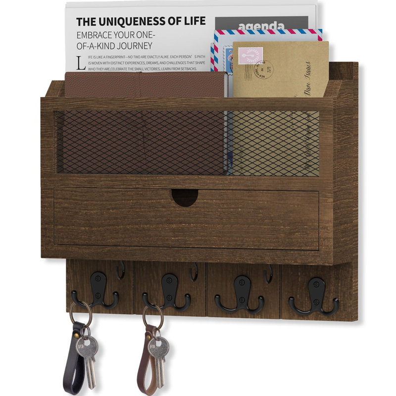 Wall Organizer, Brown