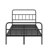 Huddleson Bed Metal Platform Bed frame-1583238703