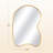 Irregular Metal Wall Mirror Asymmetrical Accent Mirror for Bathroom,Living room-511885519-511885516