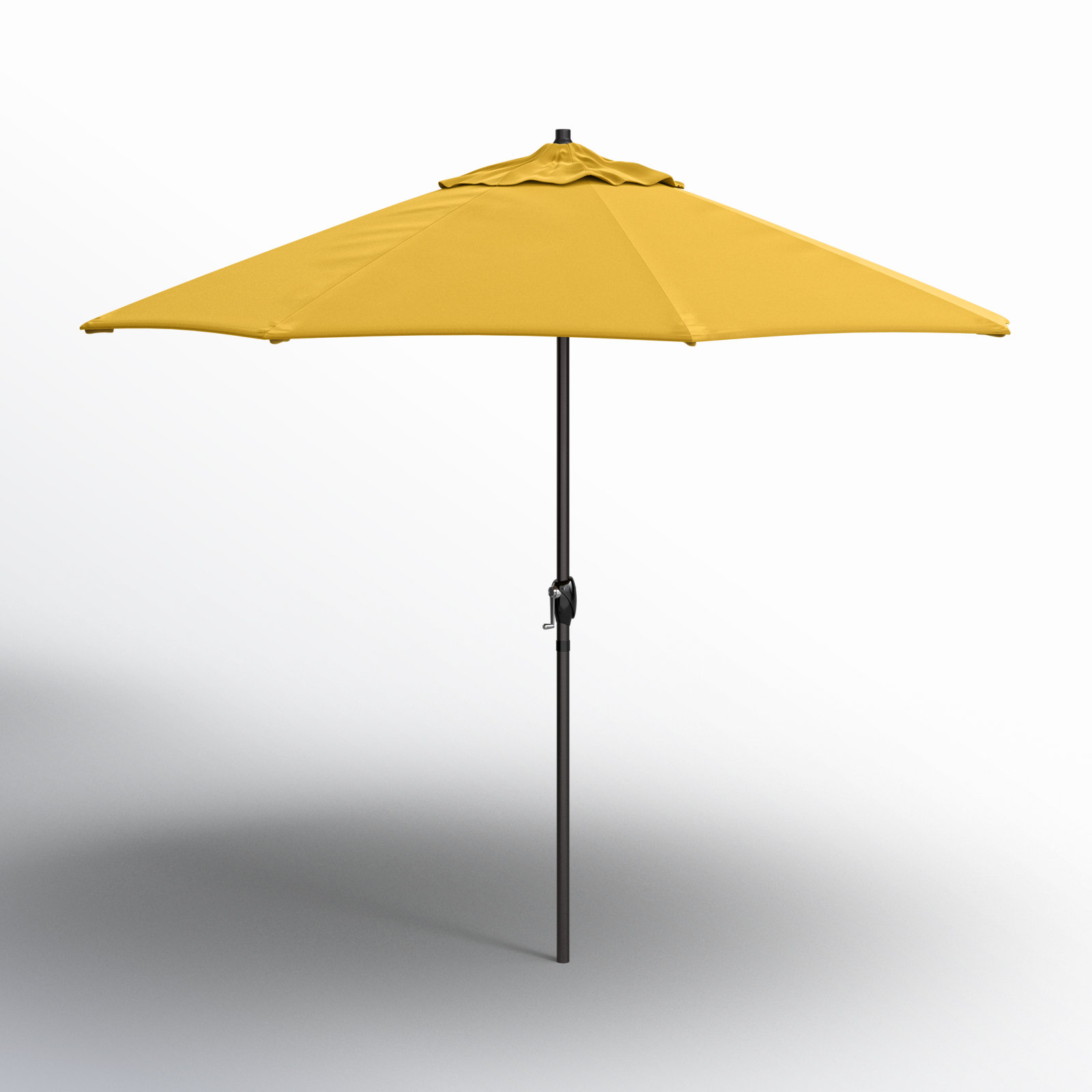 108'' Outdoor Umbrella, Yellow Performance Canvas