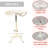 Elinna Swivel Adjustable Height Counter Stool with Metal Frame-2031955351