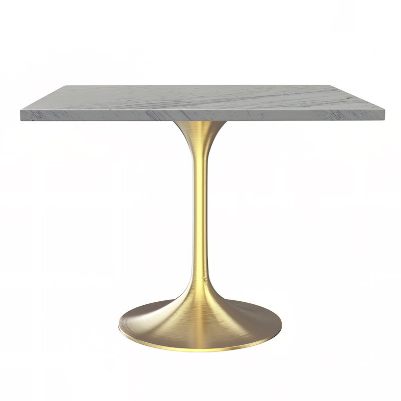Table de salle à manger Heatherton, H 29,35 po x L 36,41 po x l 36,41 po