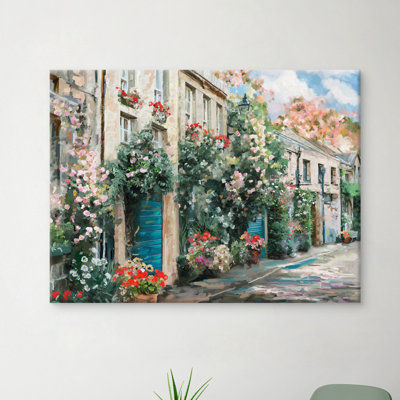 Autour de la courbe - impression sur toile tendue