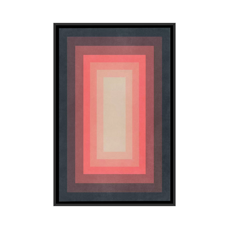 « matrix », reproduction d’impression sur toile tendue, H 26 po x l 18 po x P 1,5 po, Toile encadrée noire, Pas de tapis