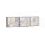 Oliver Gal Dusky Set Abstract - Hand-Laid Leaf Framed Canvas Art-1382126450-1382126463