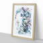 Persian Cat in Abstract - Picture Frame Painting Print-55739014-55739015