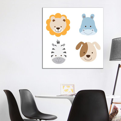 Animal Farm II - Wrapped Canvas Print