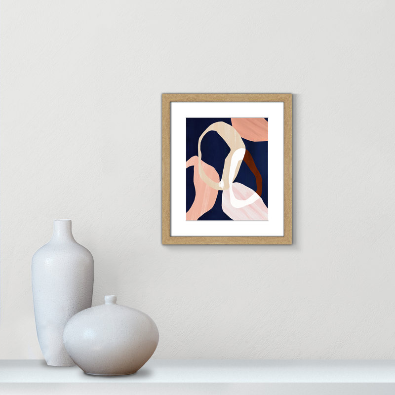 Loop II Print par Violets Print House, Imprimé mat, L 13 po x H 15 po, Naturel