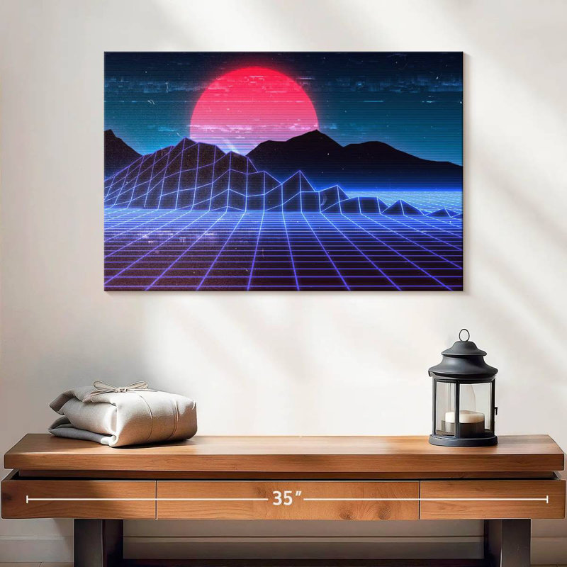 Kelan Digital Sunset, 16" H x 24" W