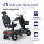 Scooter de mobilité robuste S500-NOIR