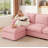 Cloud Couch Sectional For Living Room L Shaped Couch Modular Sectional Sofa Chenille Fabric For Apartment-1137532803