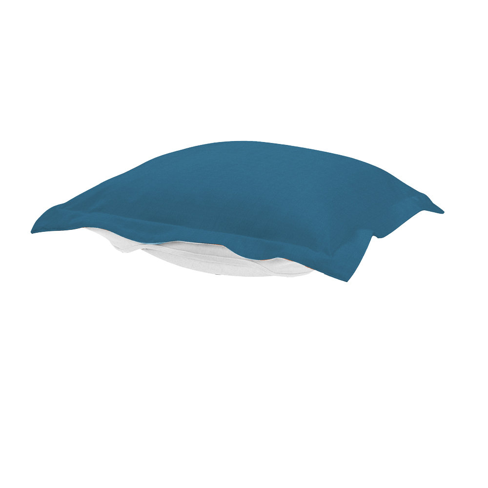Olen Sunbrella Outdoor Ottoman Cushion, Seascape Turquoise Sunbrella®