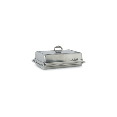 Double Butter Dish with Cover