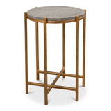 Shagreen End Table