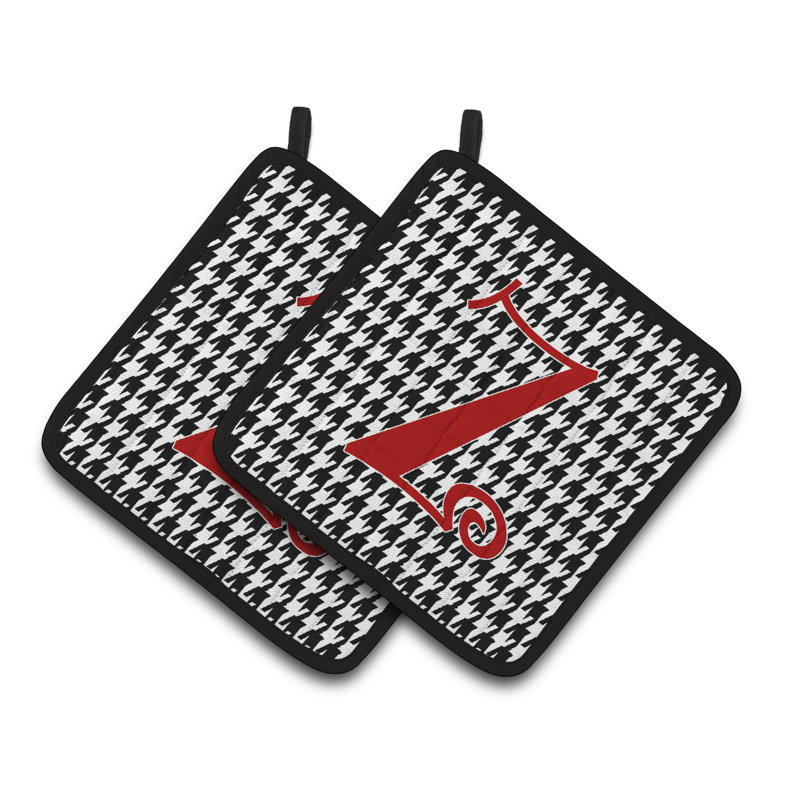 Caroline's Treasures Houndstooth Polyester Potholder, Z