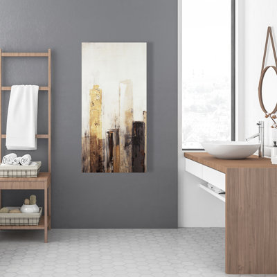 Earthy Tones City - Bedroom Cities Canvas for Home Decor