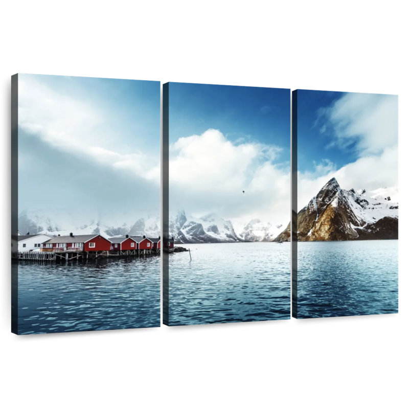 Nicci Lofoten Island Village, 42" H x 65" W