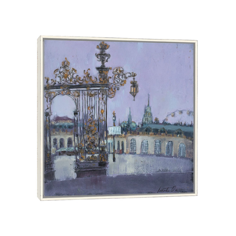 Place Stanislas In Nancy - reproduction d'art murale encadrée, H 37 po x l 37 po, Reproduction encadrée sans passe-partout